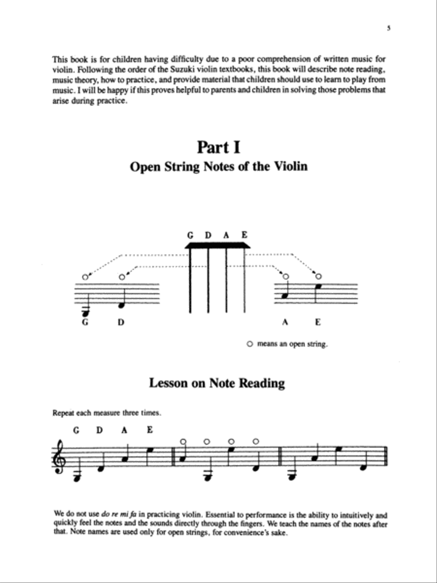 Note Reading for Violin Violin Solo scores gallery preview page 3