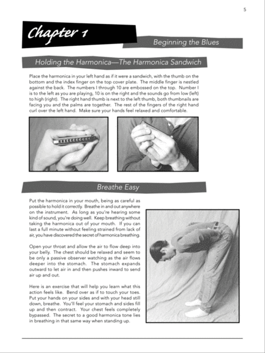 Blues Harmonica for Beginners Harmonica scores gallery preview page 5