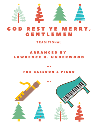 Book cover for God Rest Ye Merry, Gentlemen for Solo Bassoon