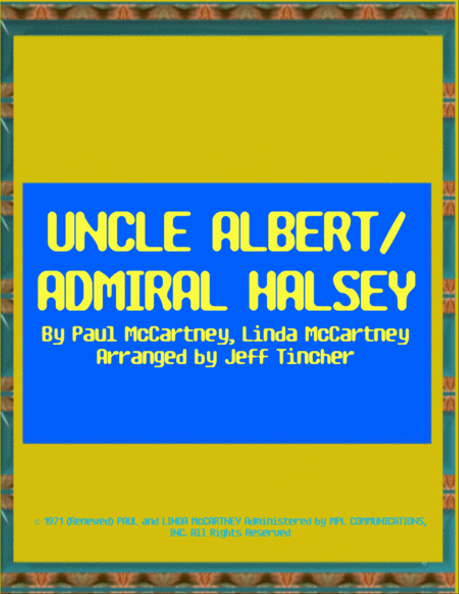 Uncle Albert/admiral Halsey Voice scores gallery preview page 1