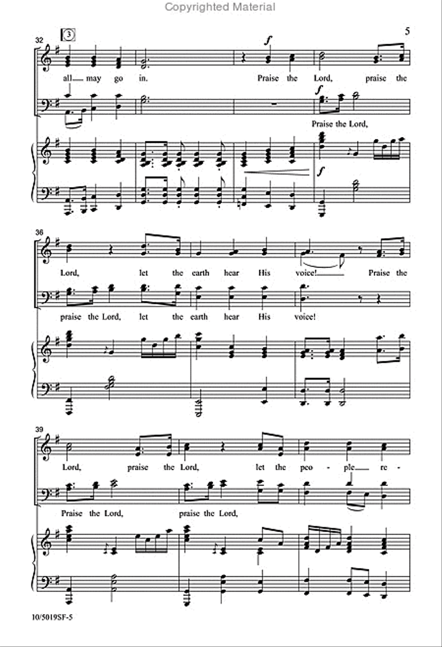 Great Things He Has Done 4-Part scores gallery preview page 5