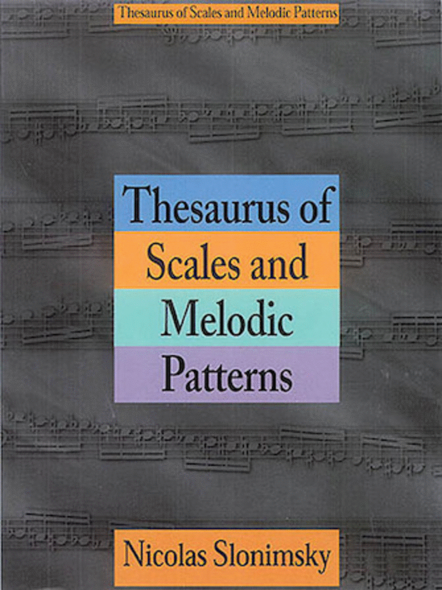 Thesaurus of Scales and Melodic Patterns Guitar scores gallery preview page 1
