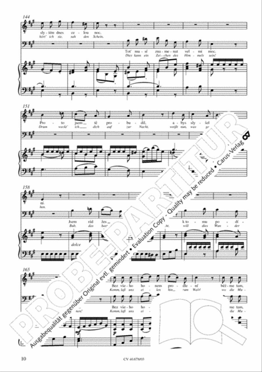 Missa pastoralis bohemica 4-Part scores gallery preview page 11
