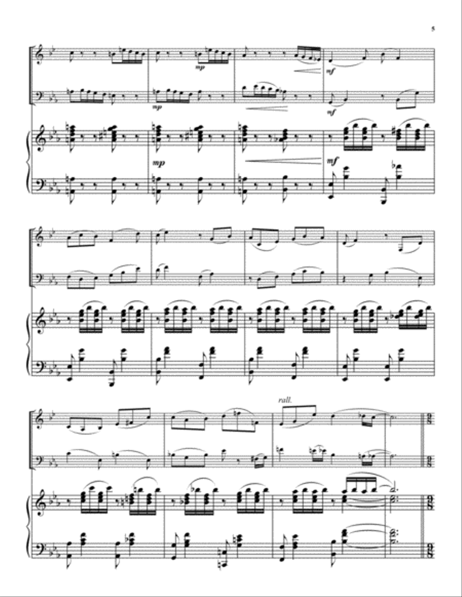 Memories of Things Both Lost and Found Euphonium scores gallery preview page 5