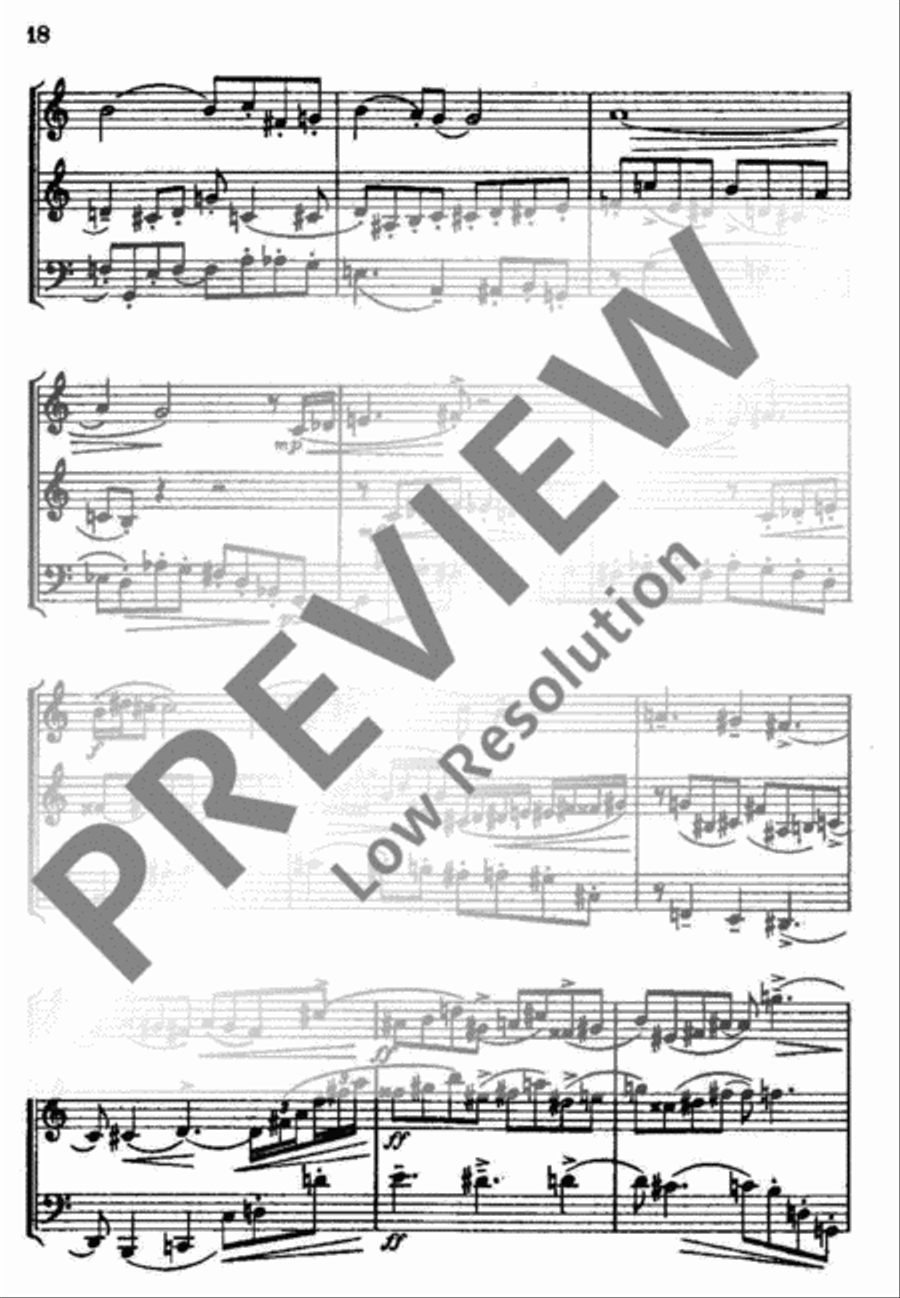 Divertissement Bassoon scores gallery preview page 19