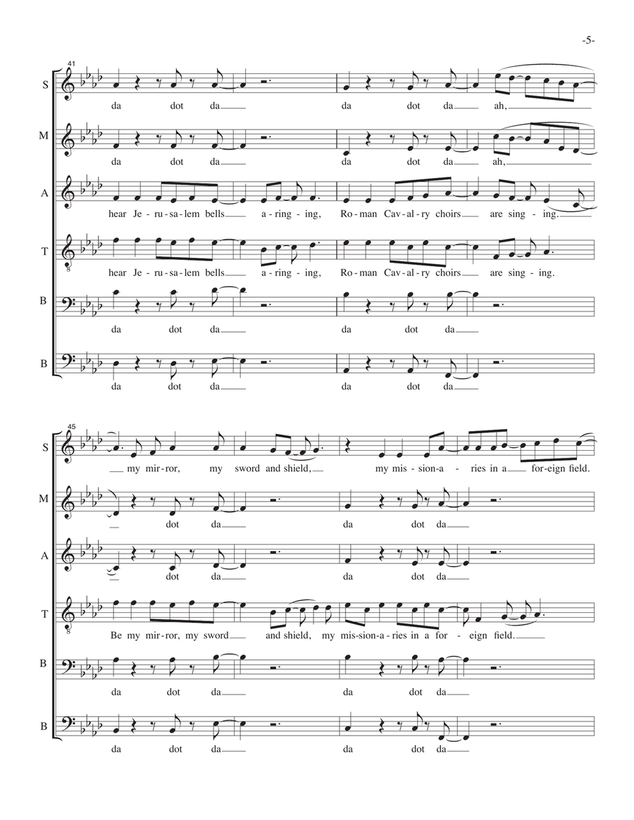 Viva La Vida Viva La Vida Divisi scores gallery preview page 5