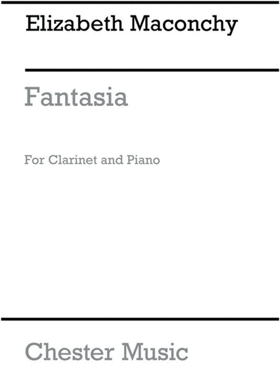 Maconchy Fantasia Clarinet & Piano(Arc)