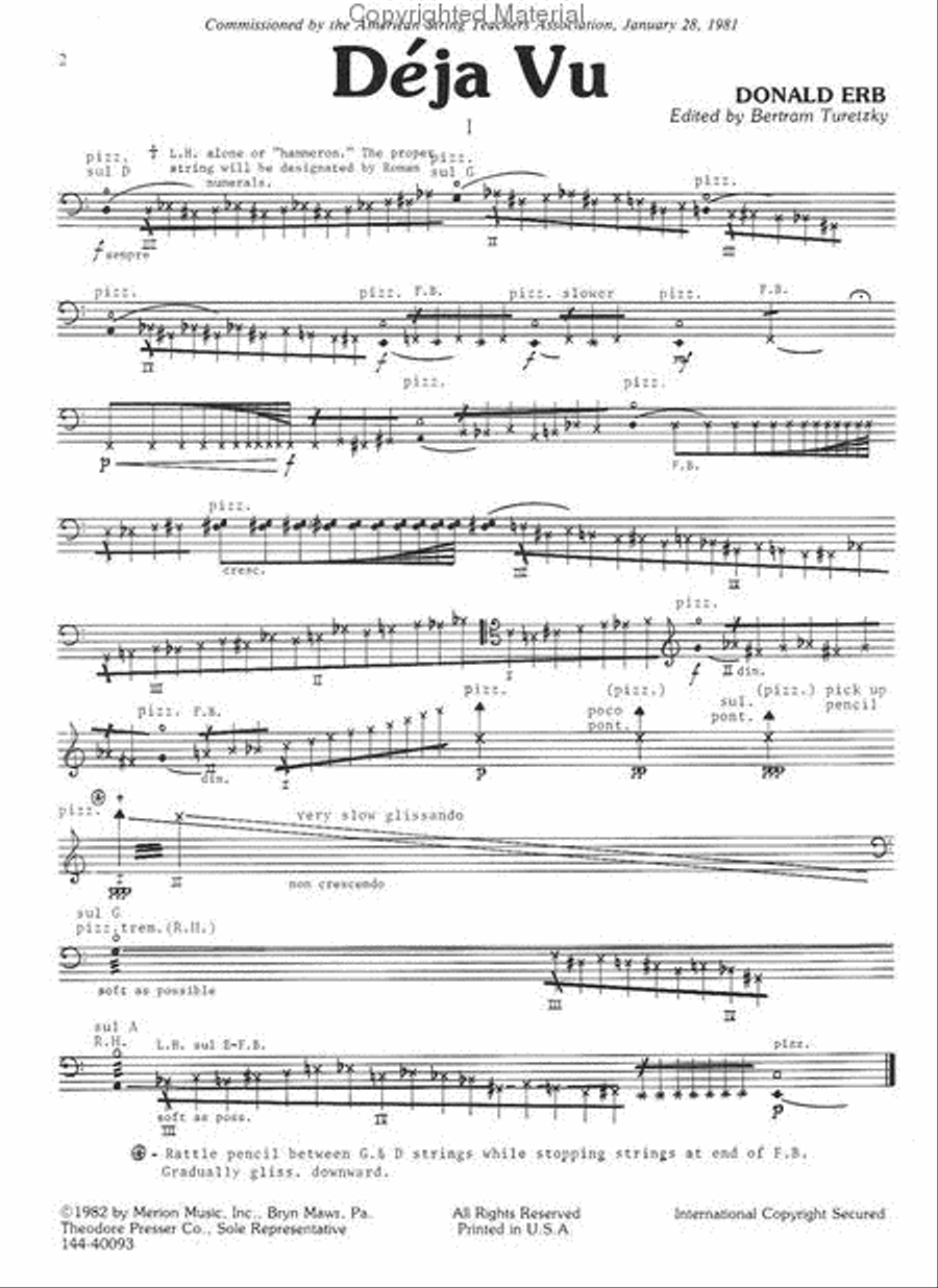 Deja Vu Deja Vu Chamber Music scores gallery preview page 2