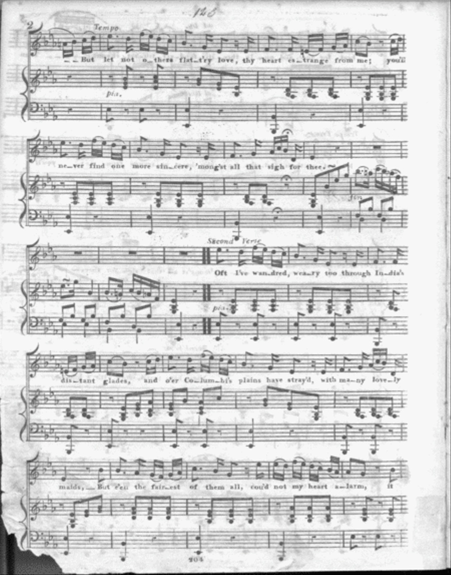 Cease Sweet Girl, A Canzonet Voice scores gallery preview page 2
