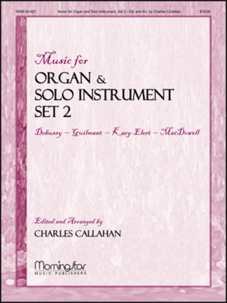 Music for Organ and Solo Instrument, Set 2
