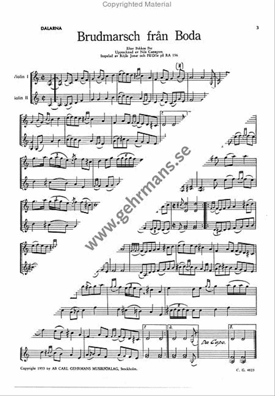 Tolv latar 2 Tolv latar 2 Violin scores gallery preview page 3