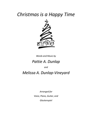Book cover for Christmas is a Happy Time