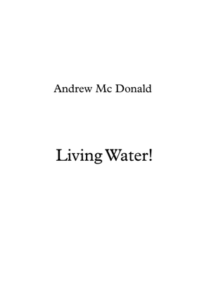 Book cover for Living Water!