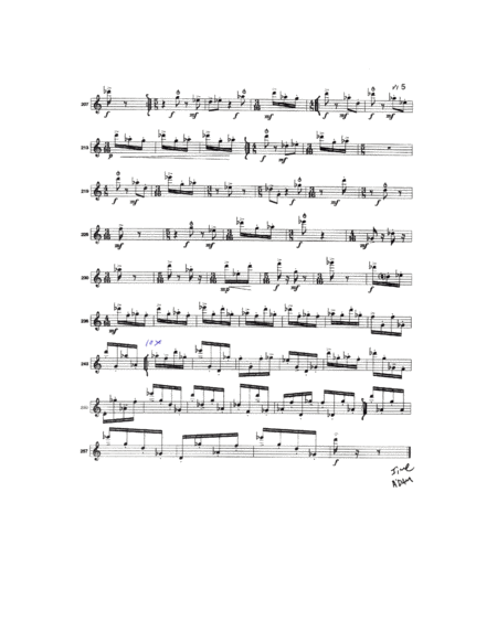 String Quartet #2-Pa Kua-Parts