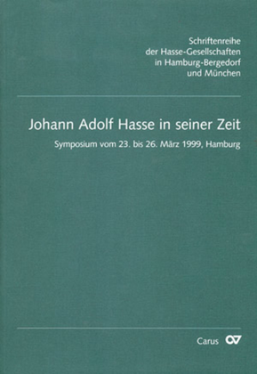 Johann Adolf Hasse in his time