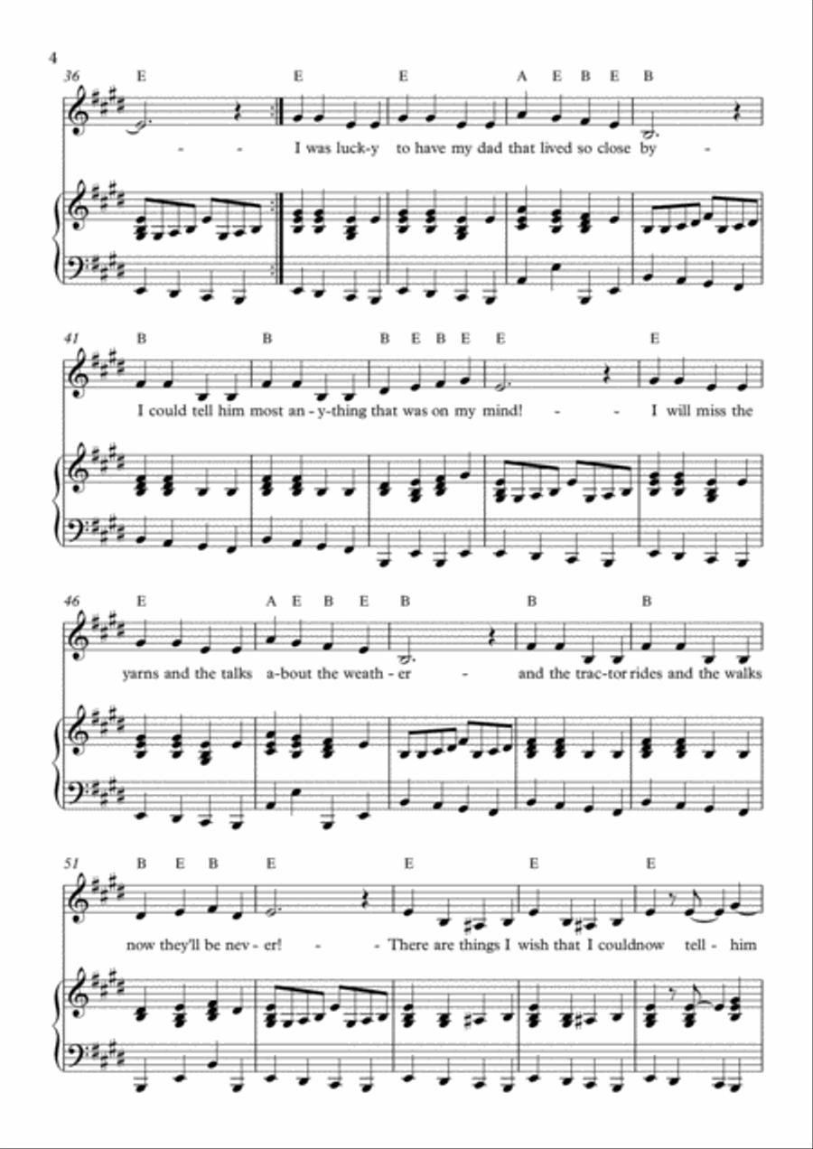 Tell Him Voice scores gallery preview page 4