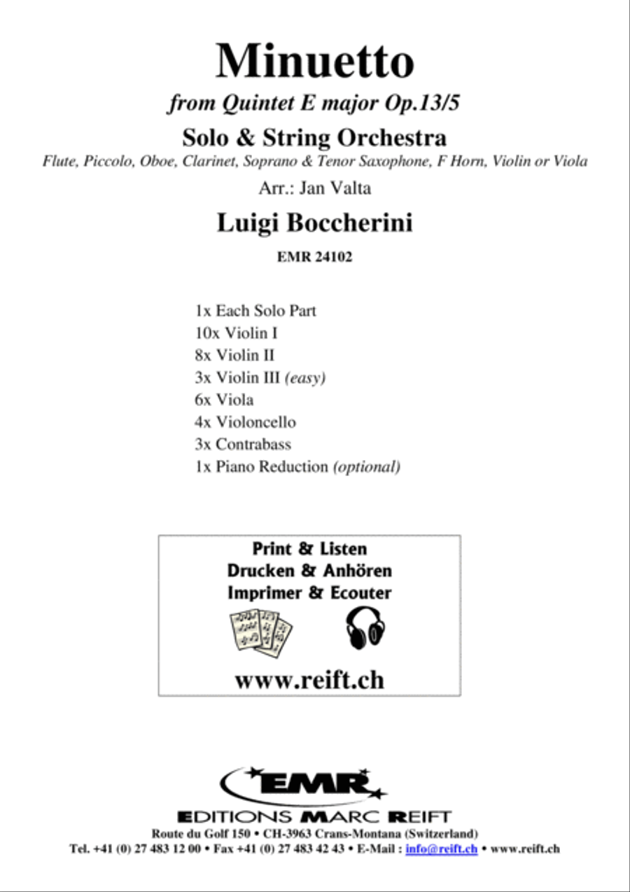 Minuetto String Orchestra scores gallery preview page 2
