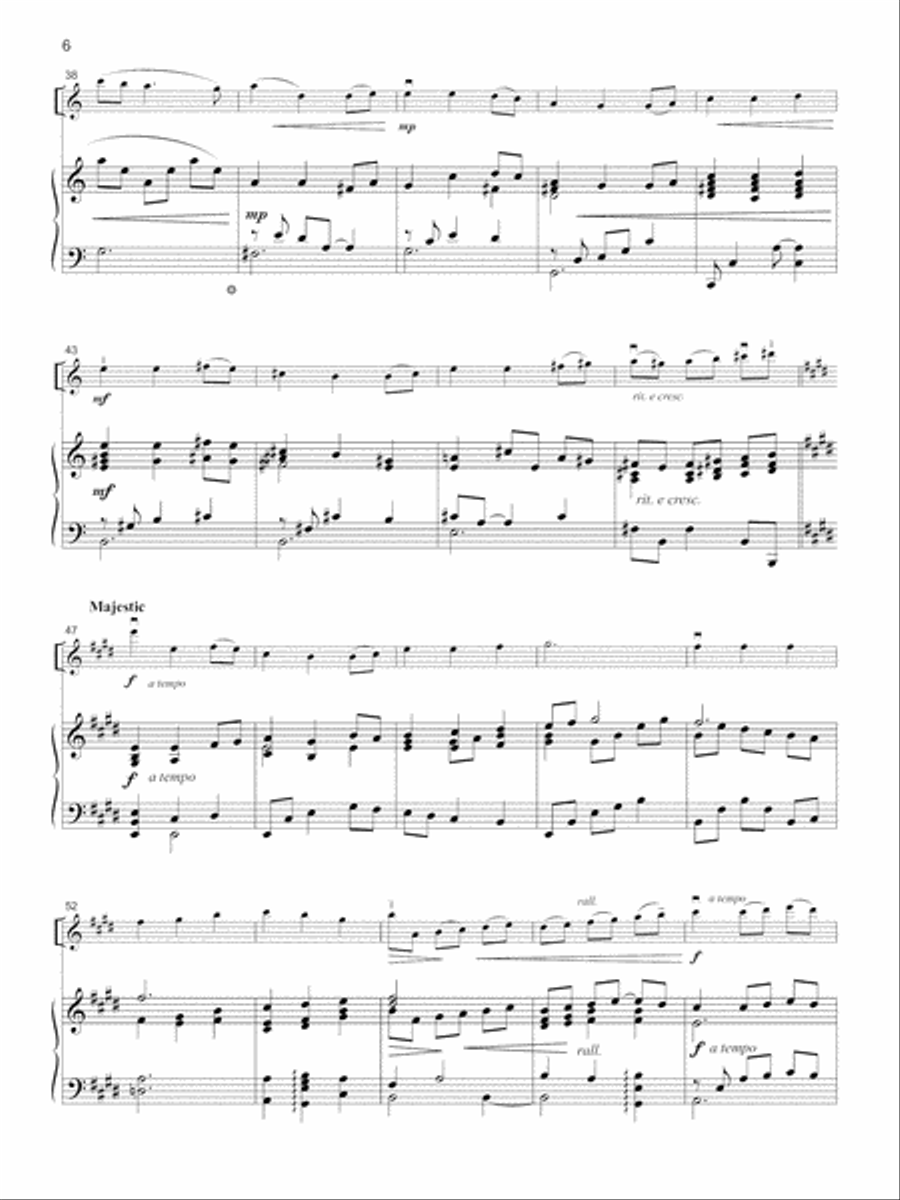 String Reflections Violin Solo scores gallery preview page 5