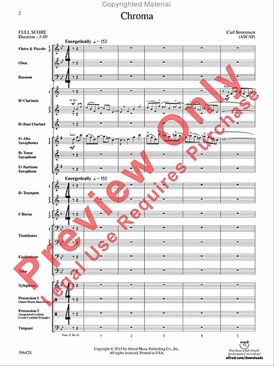 Chroma Concert Band scores gallery preview page 3