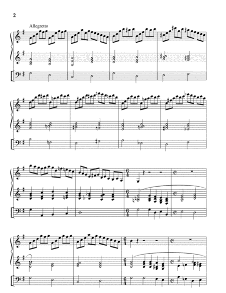 All People That on Earth Do Dwell Organ scores gallery preview page 2