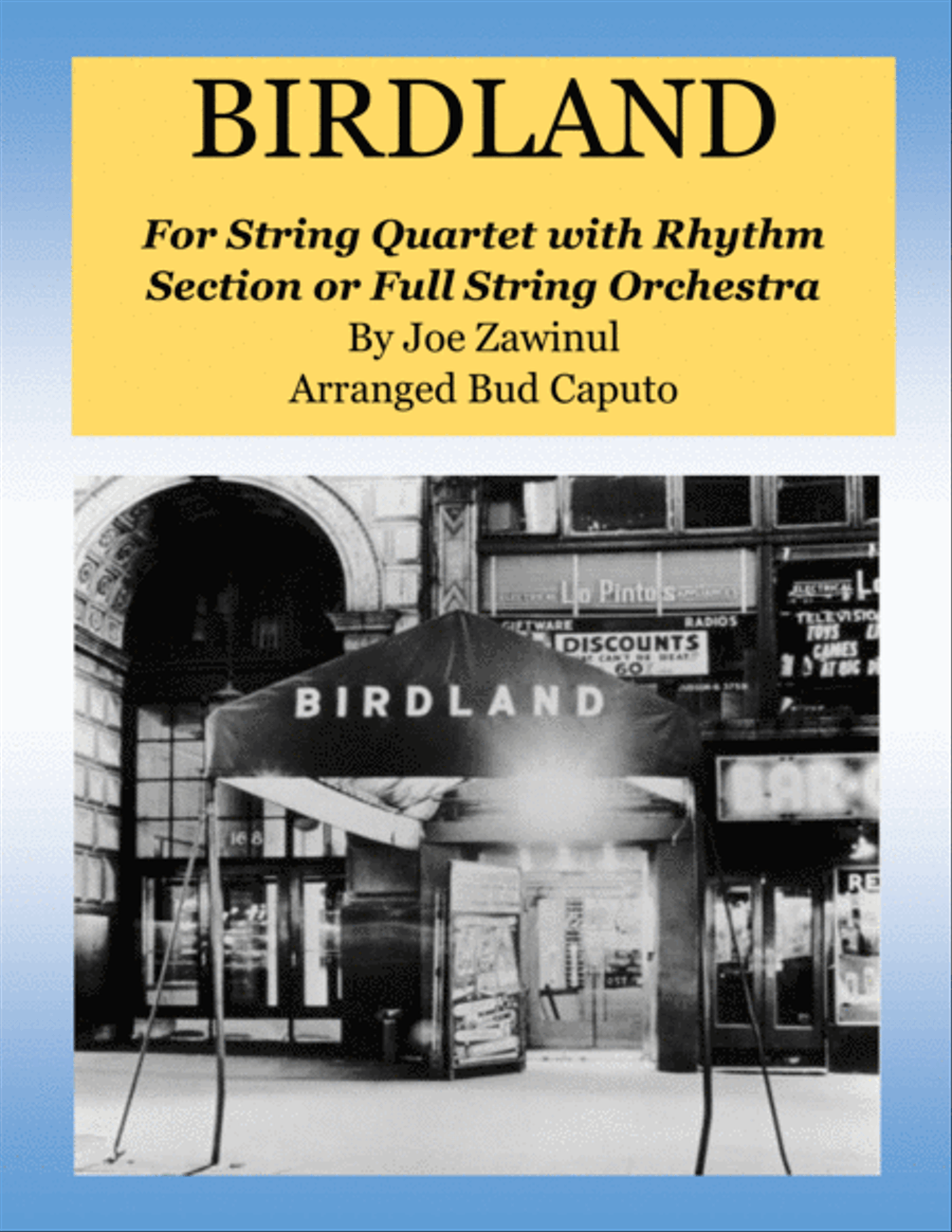 Birdland Set of Parts scores gallery preview page 1