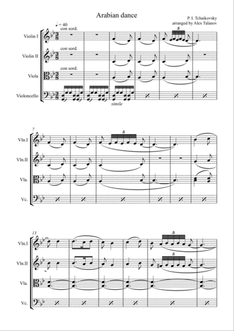 Arabian Dance (from 