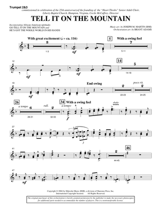 Tell It On The Mountain (from A World Of Christmas) - Bb Trumpet 2,3