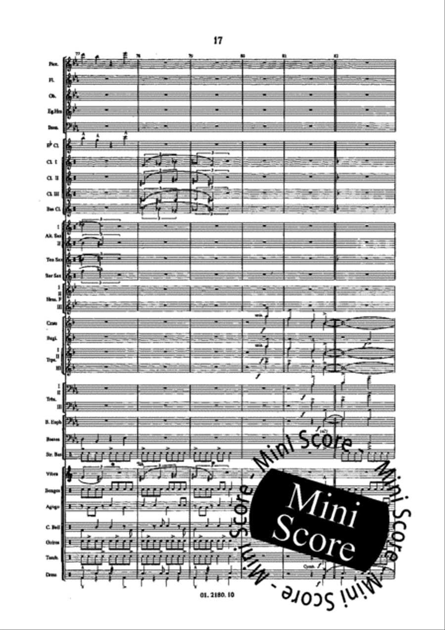 Brazilian Suite Brazilian Suite Concert Band scores gallery preview page 23