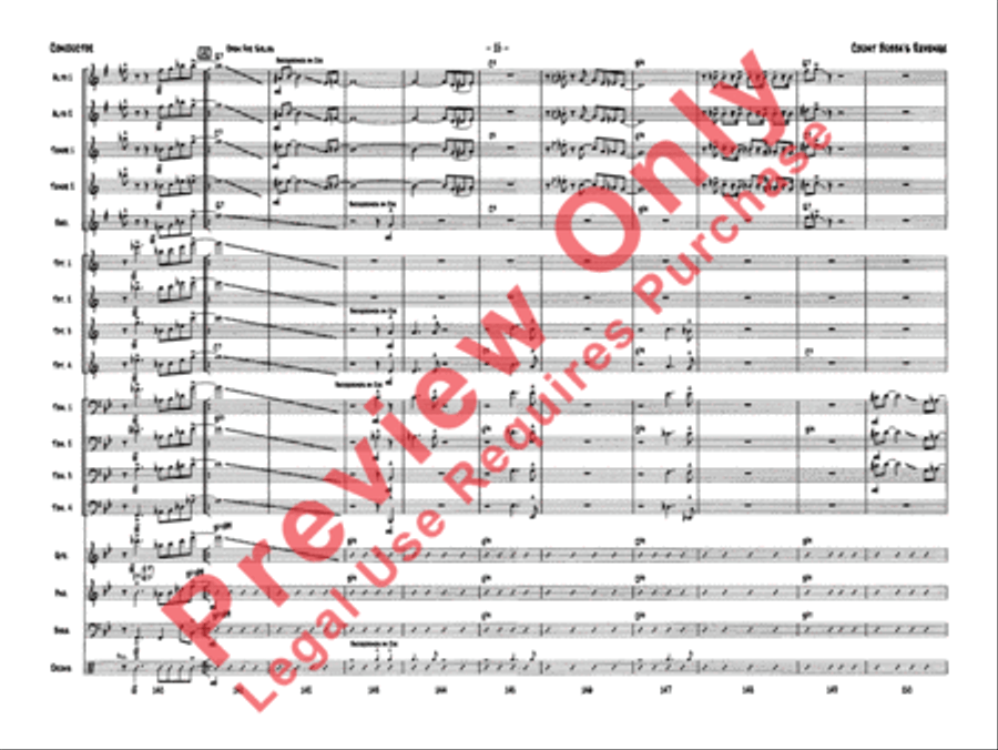 Count Bubba's Revenge Jazz Ensemble scores gallery preview page 17