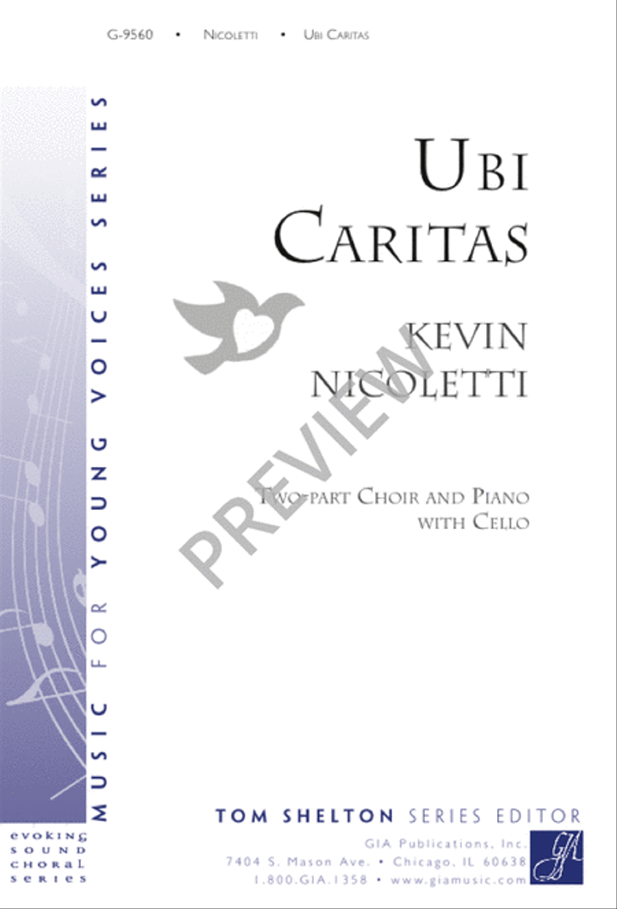 Ubi caritas 2-Part scores gallery preview page 2