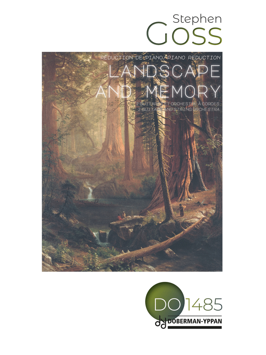 Landscape and Memory - piano reduction