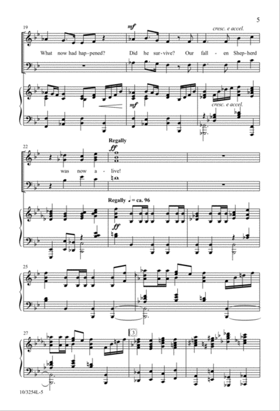 Living Lamb of God! Living Lamb of God! 3-Part scores gallery preview page 5