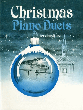 Book cover for Christmas Piano Duets for Church Use