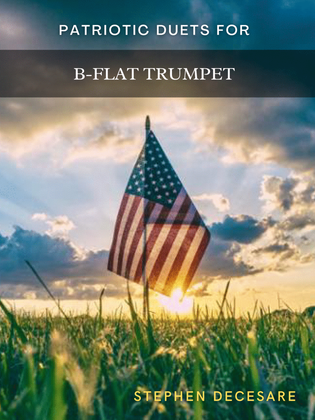 Book cover for Patriotic Duets for Bb-Trumpet