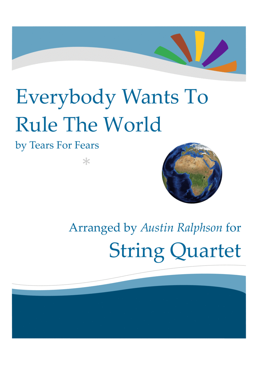 Everybody Wants To Rule The World String Quartet scores gallery preview page 1