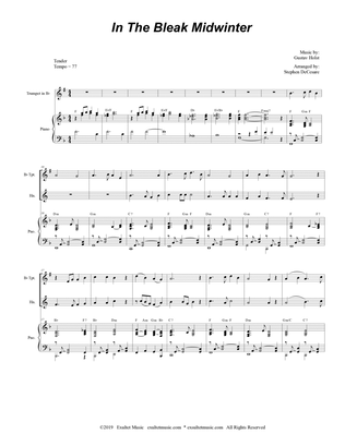 In The Bleak Midwinter (Duet for Bb-Trumpet and French Horn)
