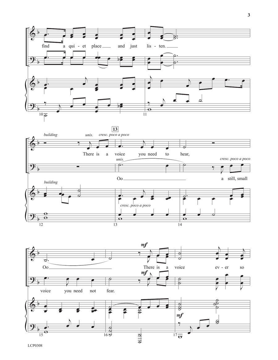 Draw Near to Listen Draw Near to Listen 4-Part scores gallery preview page 3