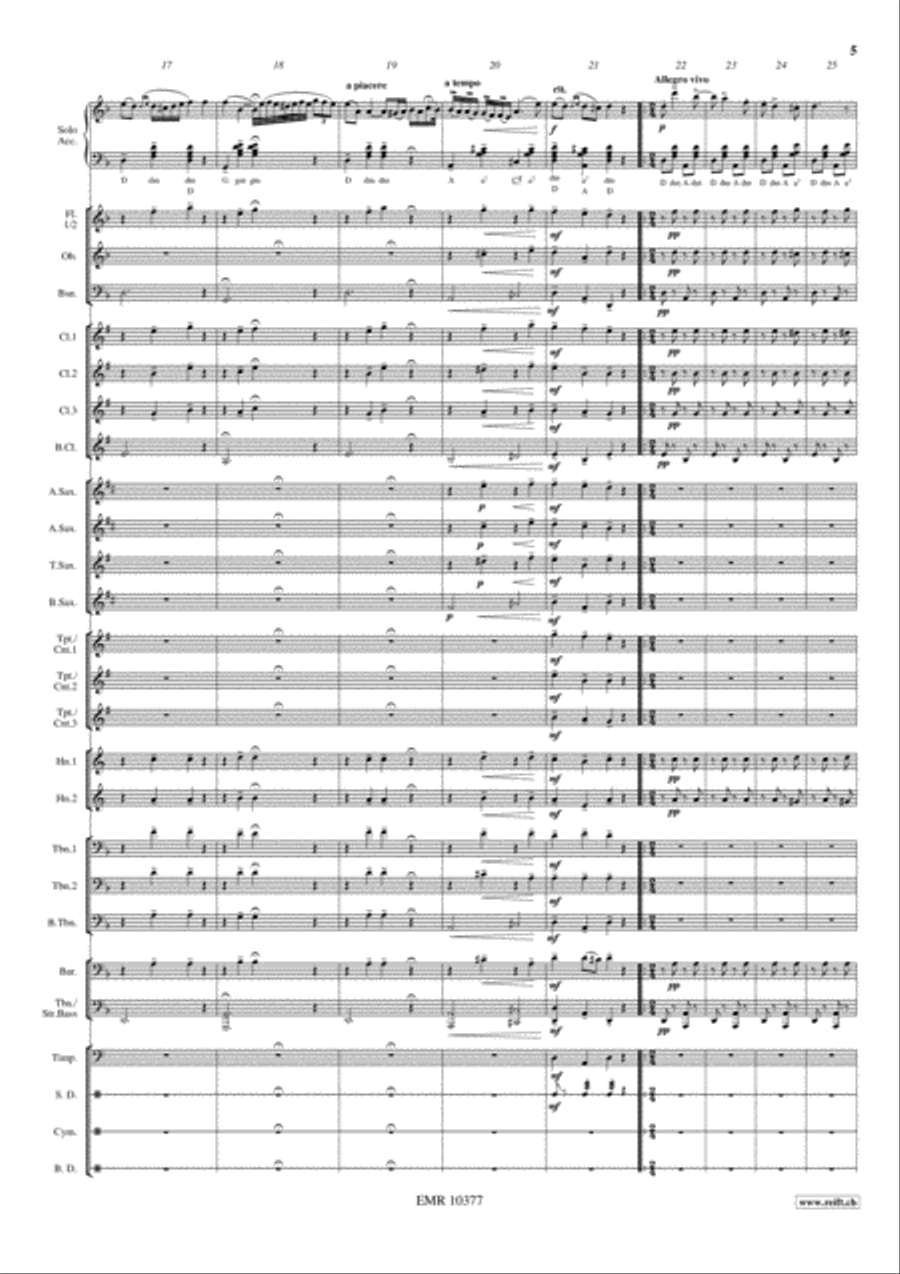 Csardas Csardas Concert Band scores gallery preview page 6