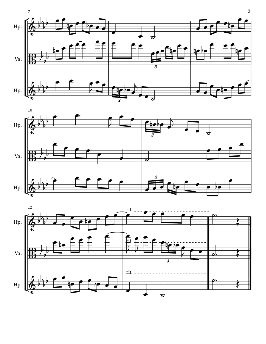 Children's Musing 10 Small Ensemble scores gallery preview page 2