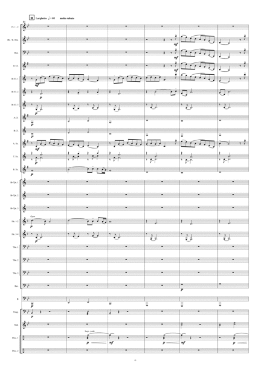Simi Jadech Simi Jadech Concert Band scores gallery preview page 16
