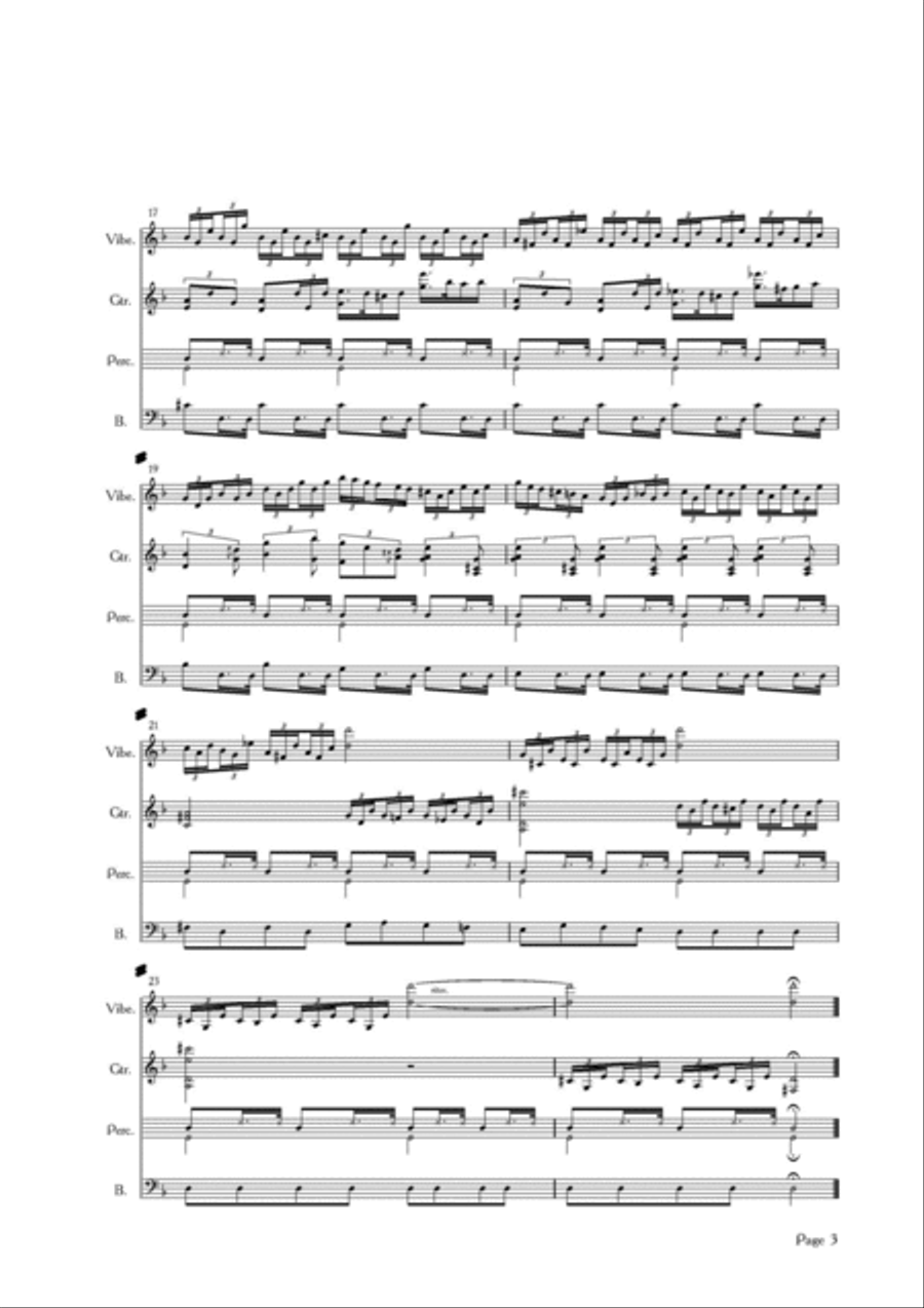 BACH on JAZZ Concert Band scores gallery preview page 5