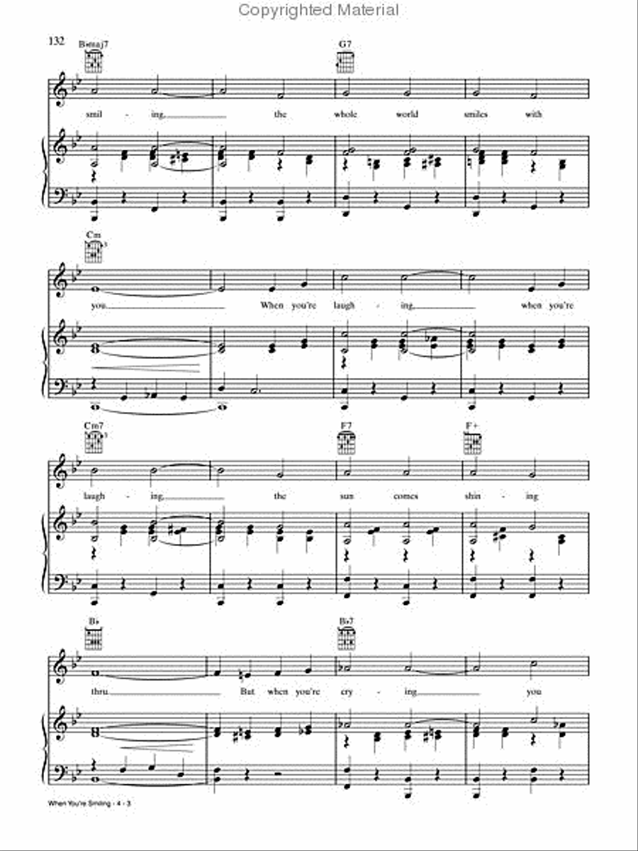 When You're Smiling (Deluxe Edition) Small Ensemble scores gallery preview page 4