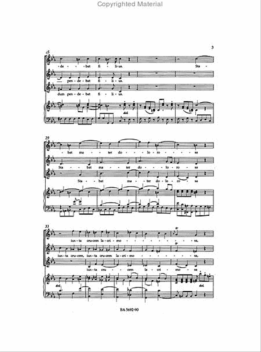 Stabat Mater SMezA scores gallery preview page 4