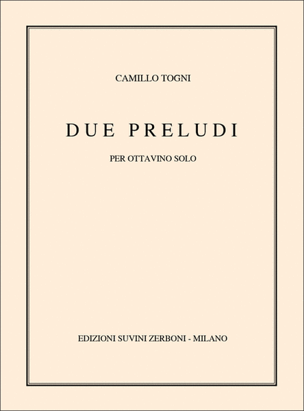 Due Preludi (1980) Per Ottavino (2-20)