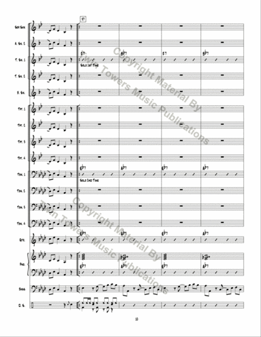 Jazz Revival Jazz Ensemble scores gallery preview page 11