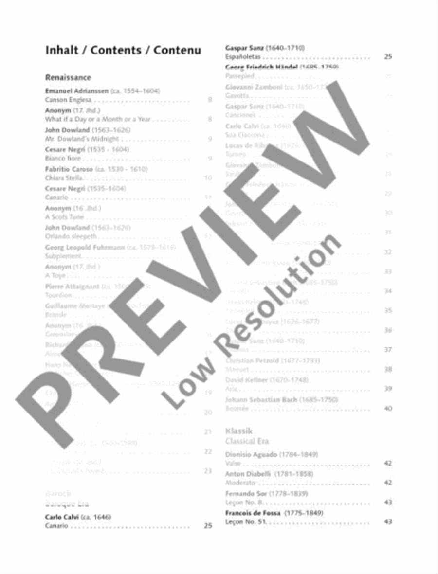 Preludio Classical Guitar scores gallery preview page 5