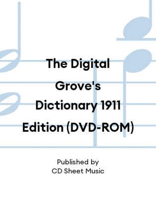 The Digital Grove's Dictionary 1911 Edition (DVD-ROM)