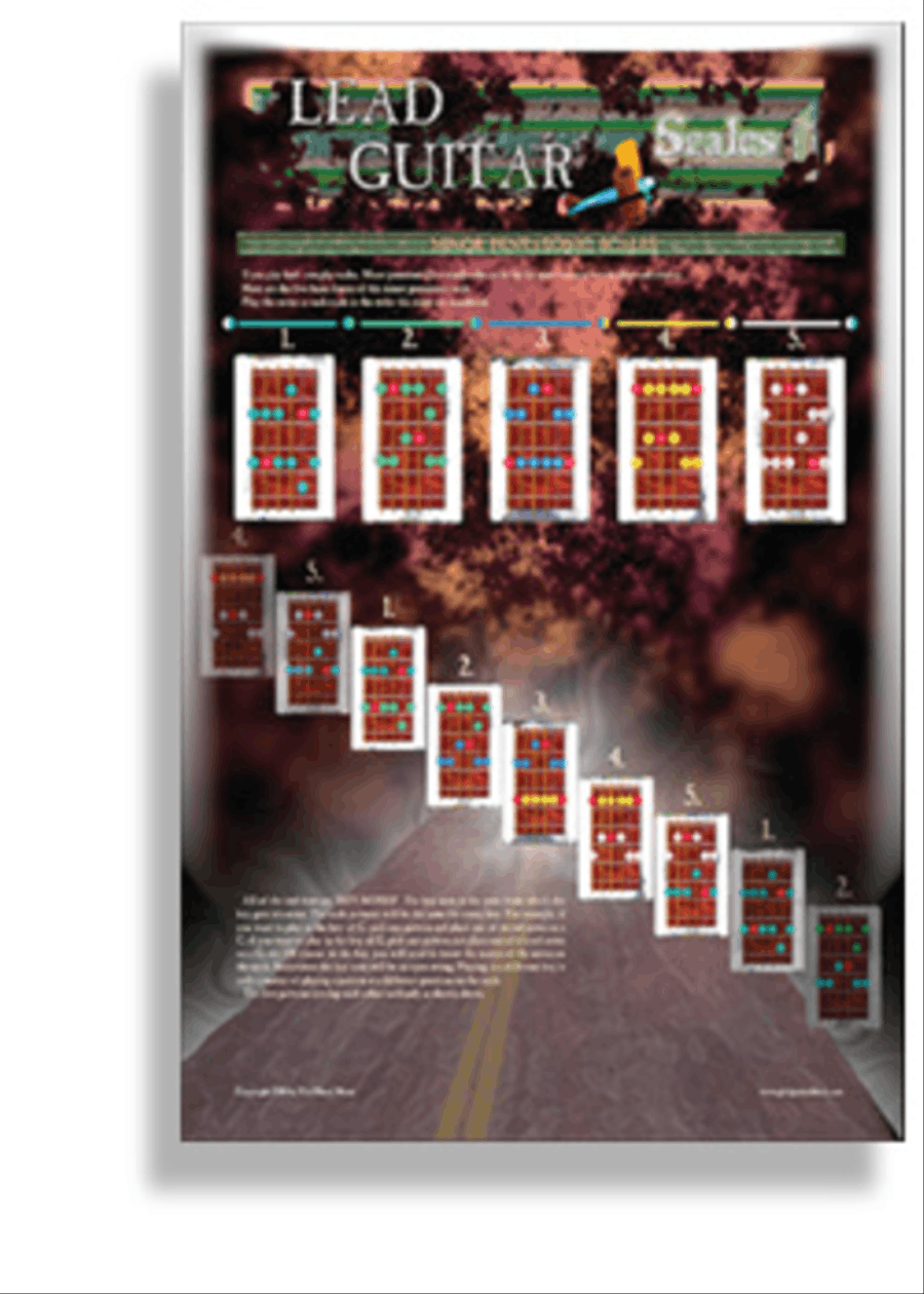 Lead Guitar Scales Electric Guitar scores gallery preview page 1