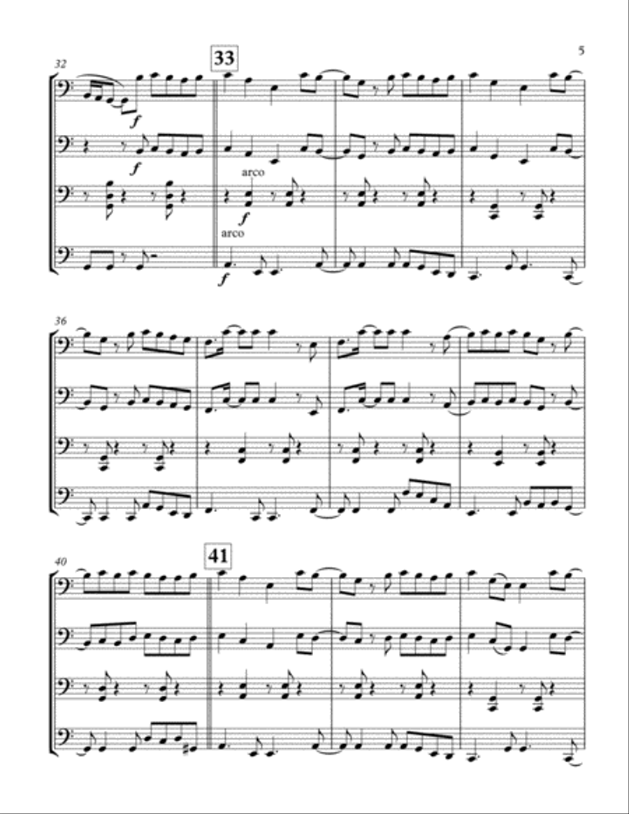 Senorita String Quartet scores gallery preview page 5