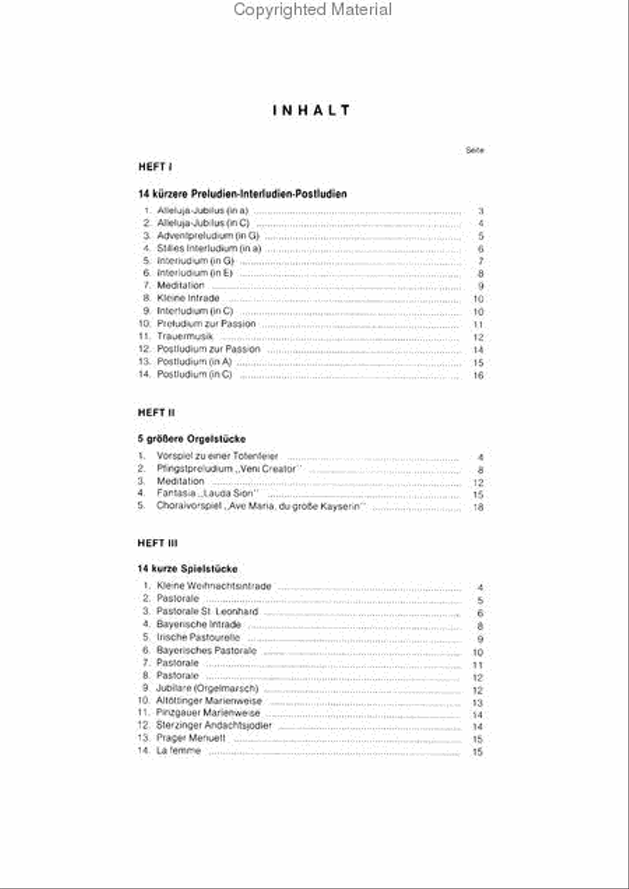 Orgelbuch I Orgelbuch I Organ scores gallery preview page 2